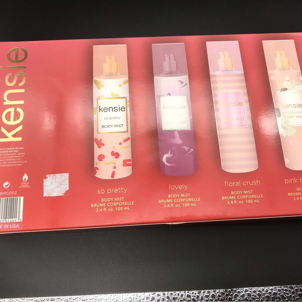 KENSIE Body Mist Collection - Boxed Set - 4 Scents 3.4 oz each - Picture 6 of 7